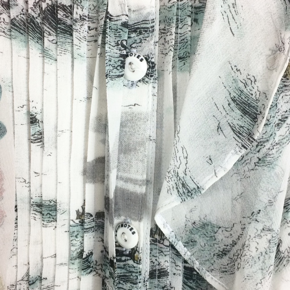 Anthropologie Leifnotes In Spades Blouse - Picture 4 of 8